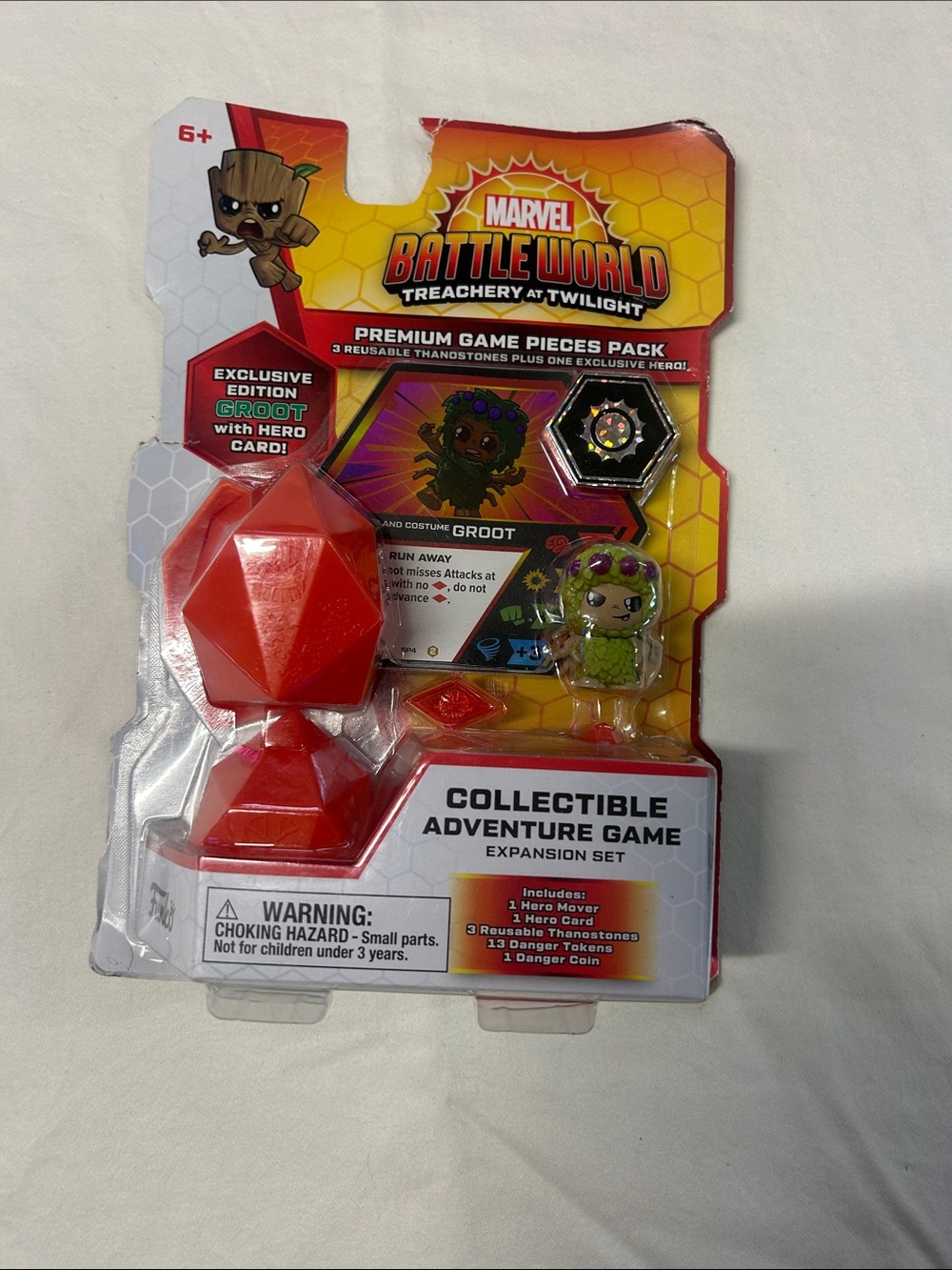 Marvel Battleworld Collectible Adventure Game Expansion - Red Groot Pieces